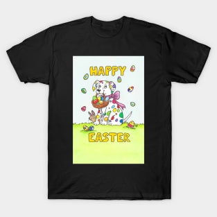 Happy Dalmatian Easter T-Shirt